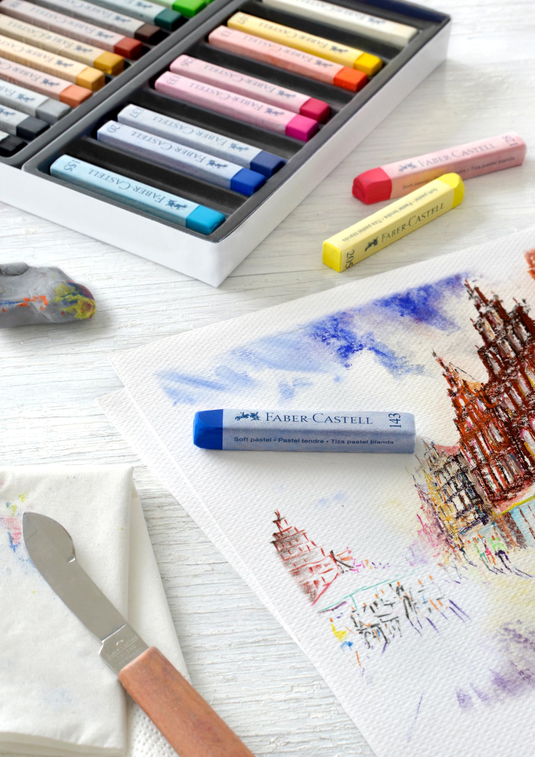 CS GOLDFABER GIZ PAST. SC.LONGO 36 COLORS, Faber-Castell, 128336, Mulicor, 36 Colors - Image 5