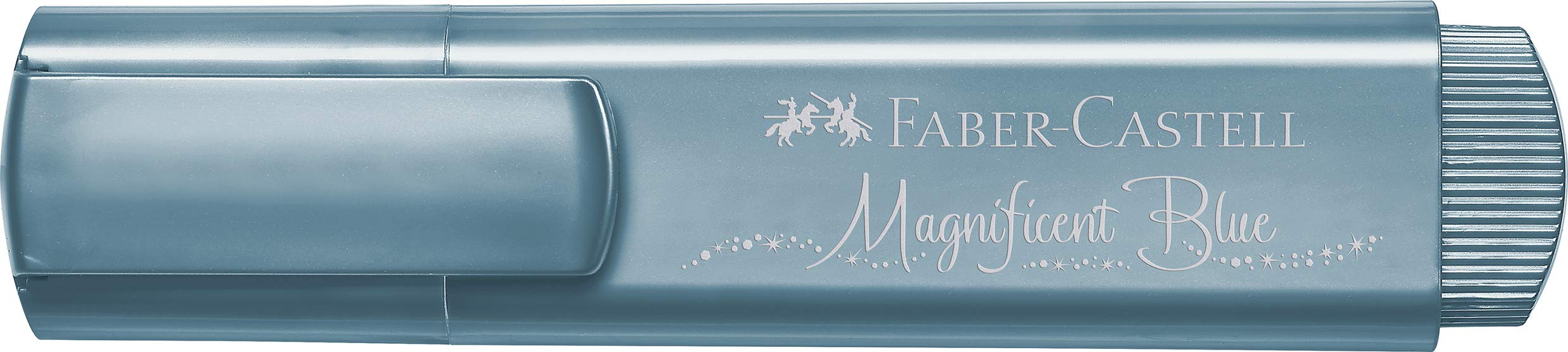 Faber-Castell 154647 – Highlighter TL 46, Metallic Ice Blue, 1 Piece - Image 3