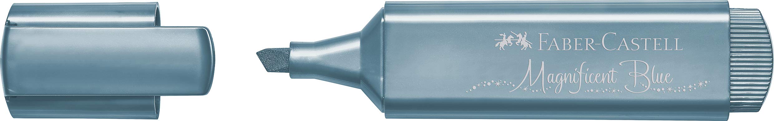 Faber-Castell 154647 – Highlighter TL 46, Metallic Ice Blue, 1 Piece - Image 4