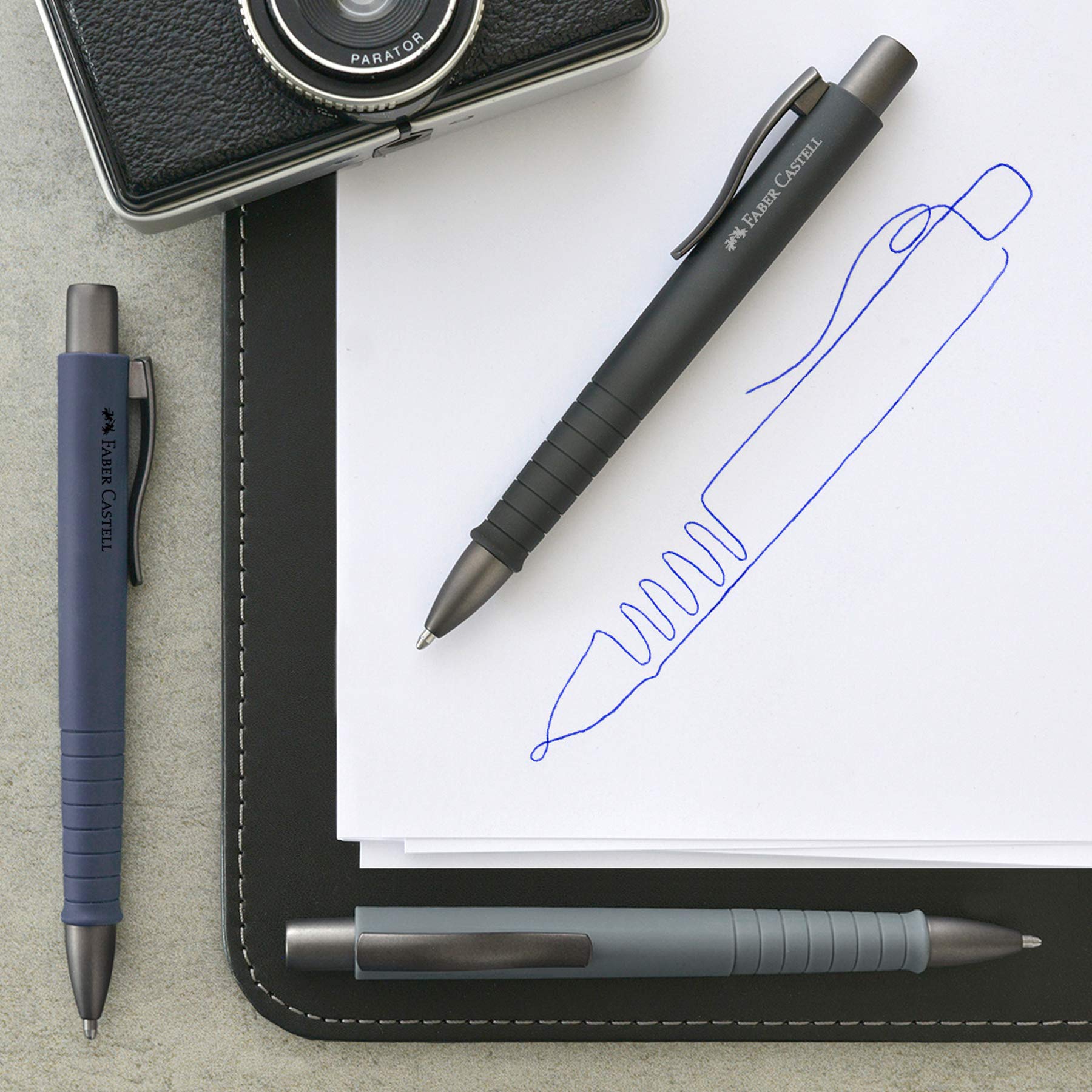 Faber-Castell 241153 Blue 1pc(s) Ballpoint Pen Poly Ball XB- Ballpoint pens (Blue, Black) - Image 3