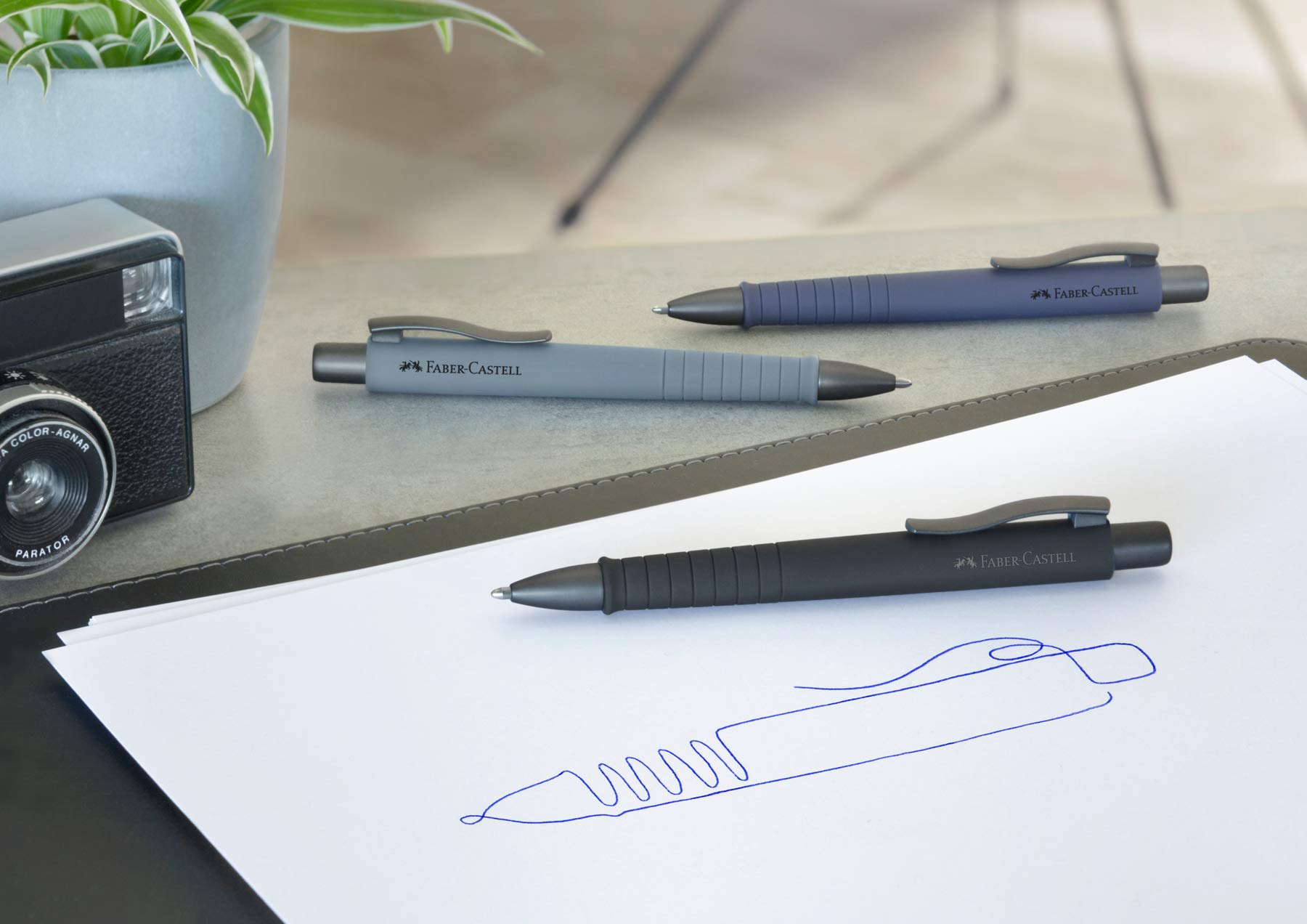 Faber-Castell 241153 Blue 1pc(s) Ballpoint Pen Poly Ball XB- Ballpoint pens (Blue, Black) - Image 4