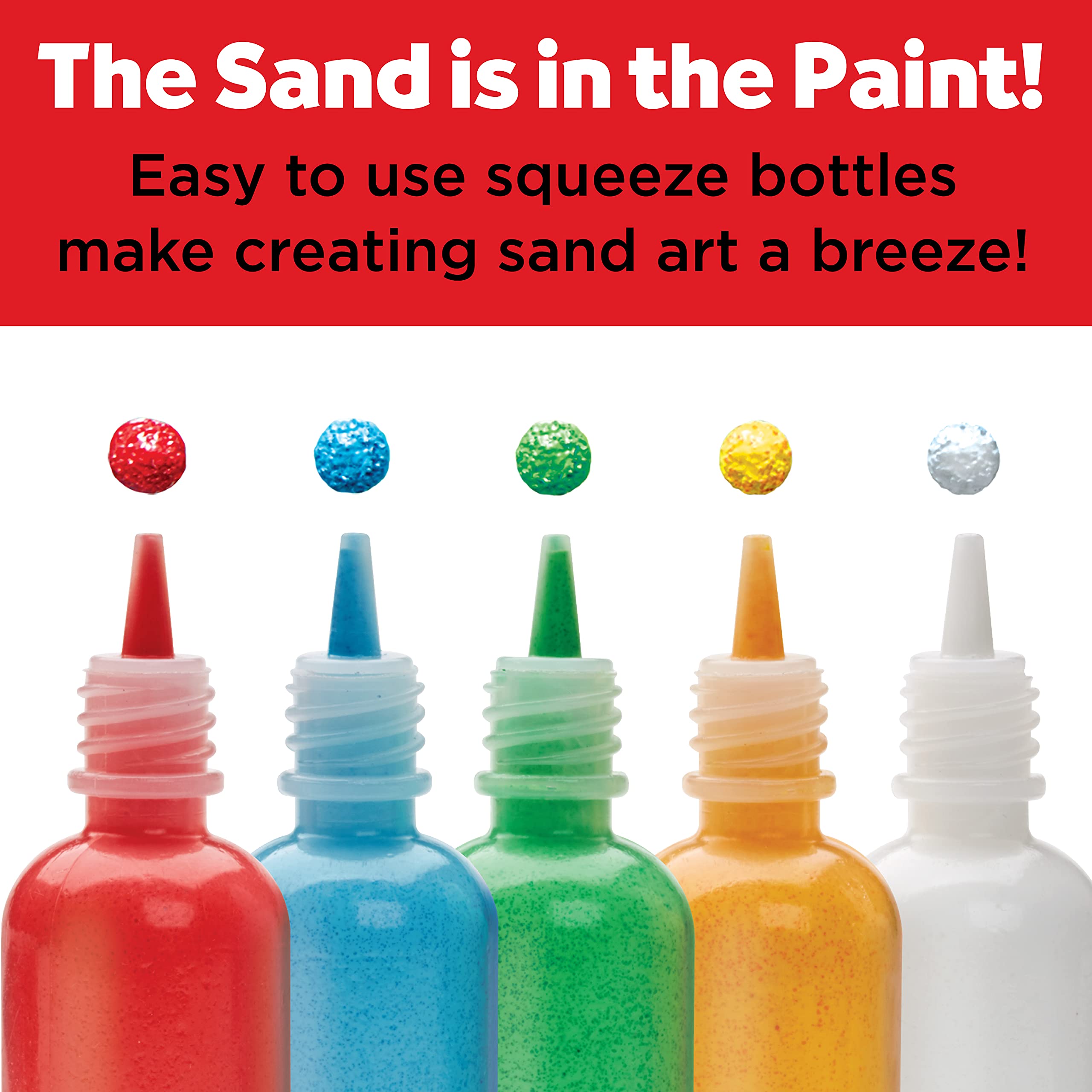 Faber-Castell 3D Sand Painting Kit for Kids: Create 5 Sand Art Pictures, DIY Arts and Crafts for Kids, Art Projects and Gifts for Girls and Boys (Ages 6+) - Image 4