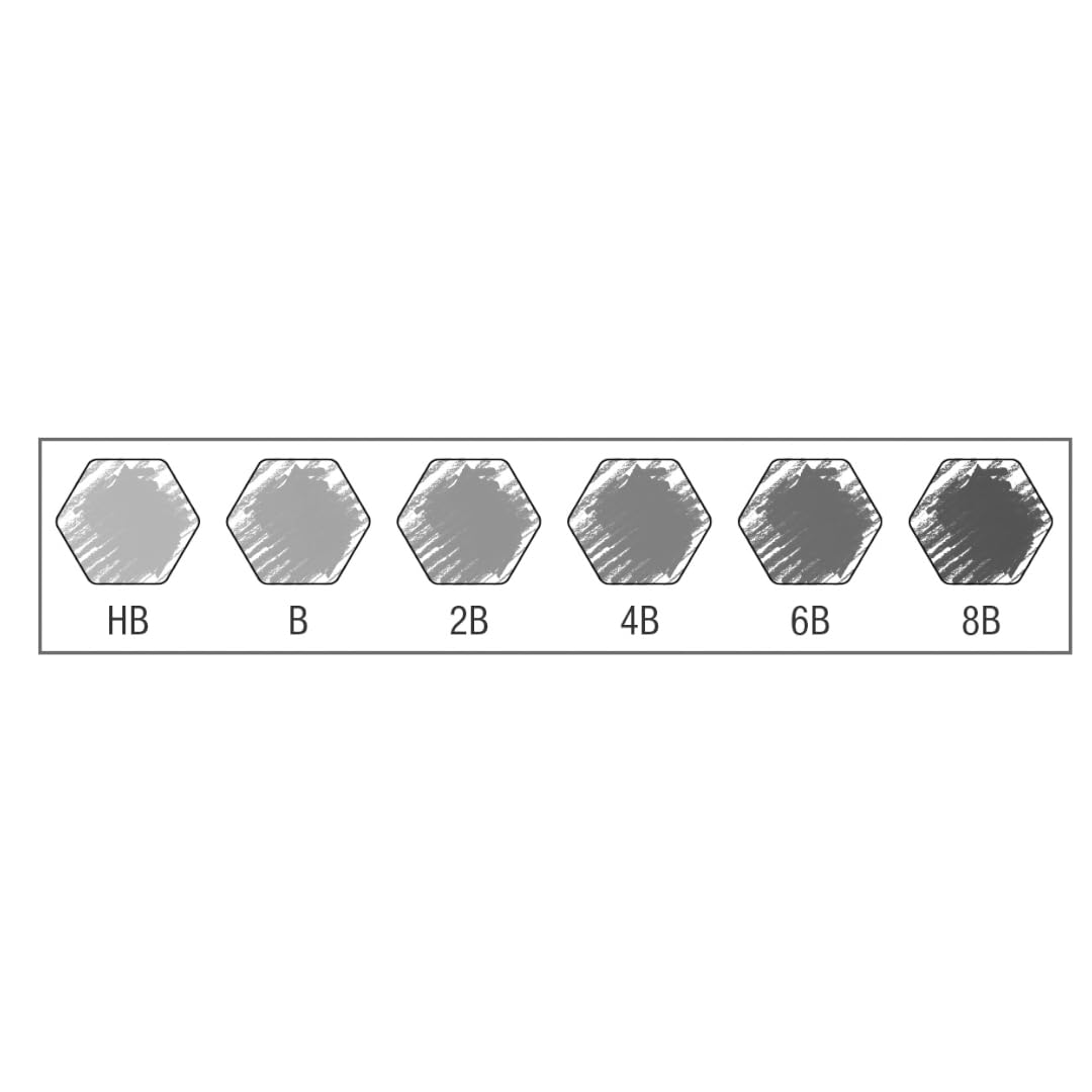 Faber-Castell - Castell 9000 Art Set Pencil (Pack of 6), Green - Image 4