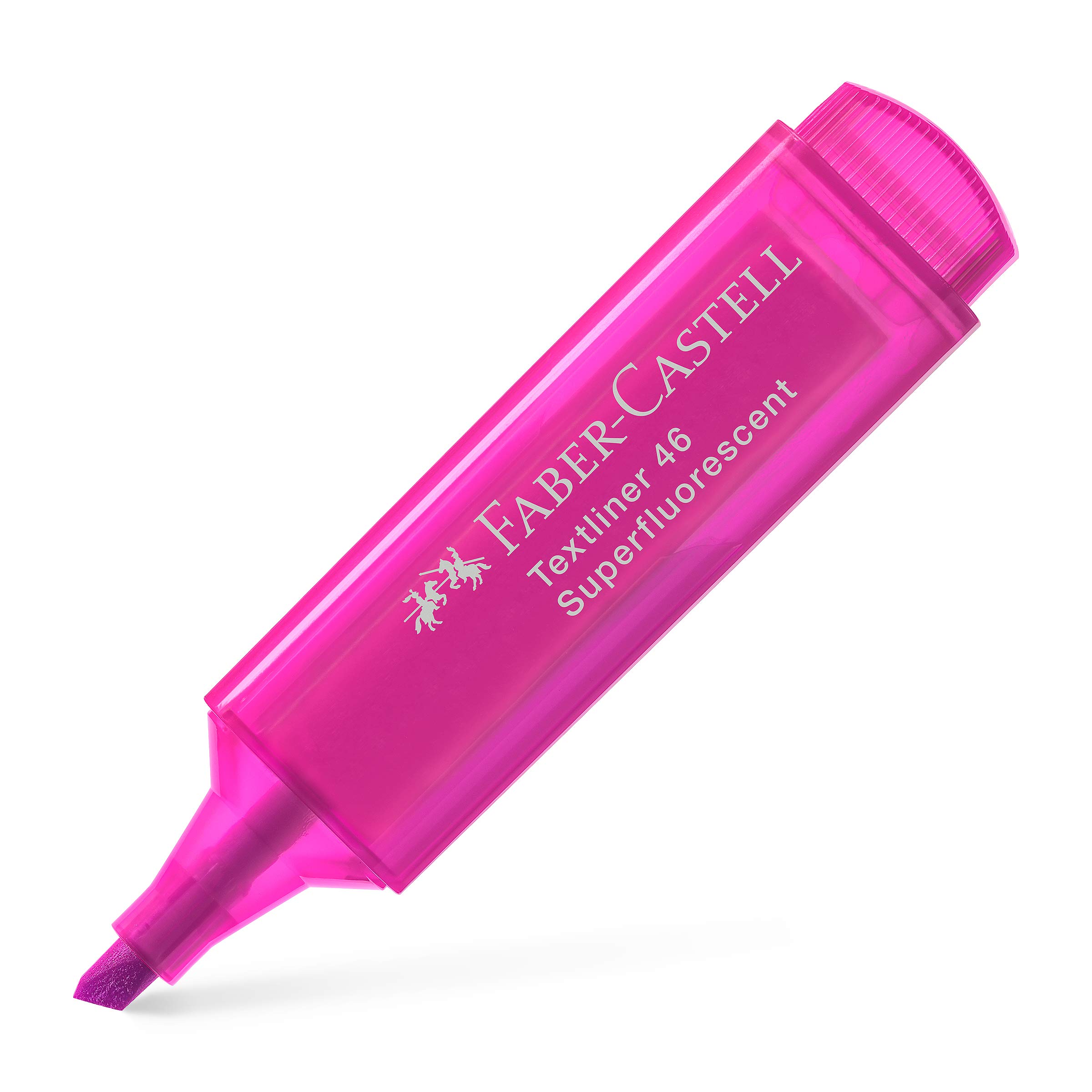 Faber-Castell Fluorescent Highlighter Set - 8 Chisel Tip Highlighter Pens in Assorted Neon Colors - Image 5