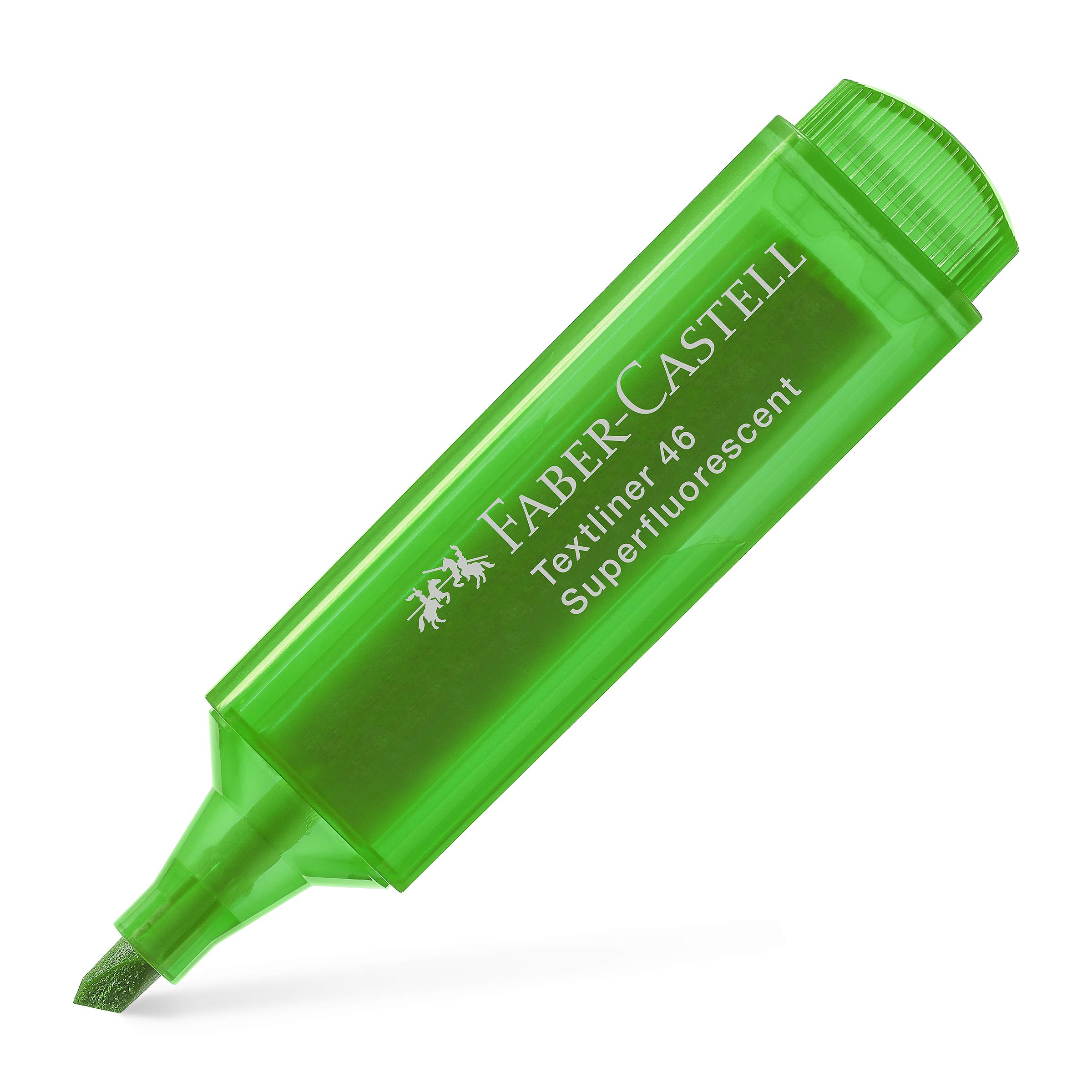 Faber-Castell Fluorescent Highlighter Set - 8 Chisel Tip Highlighter Pens in Assorted Neon Colors - Image 8