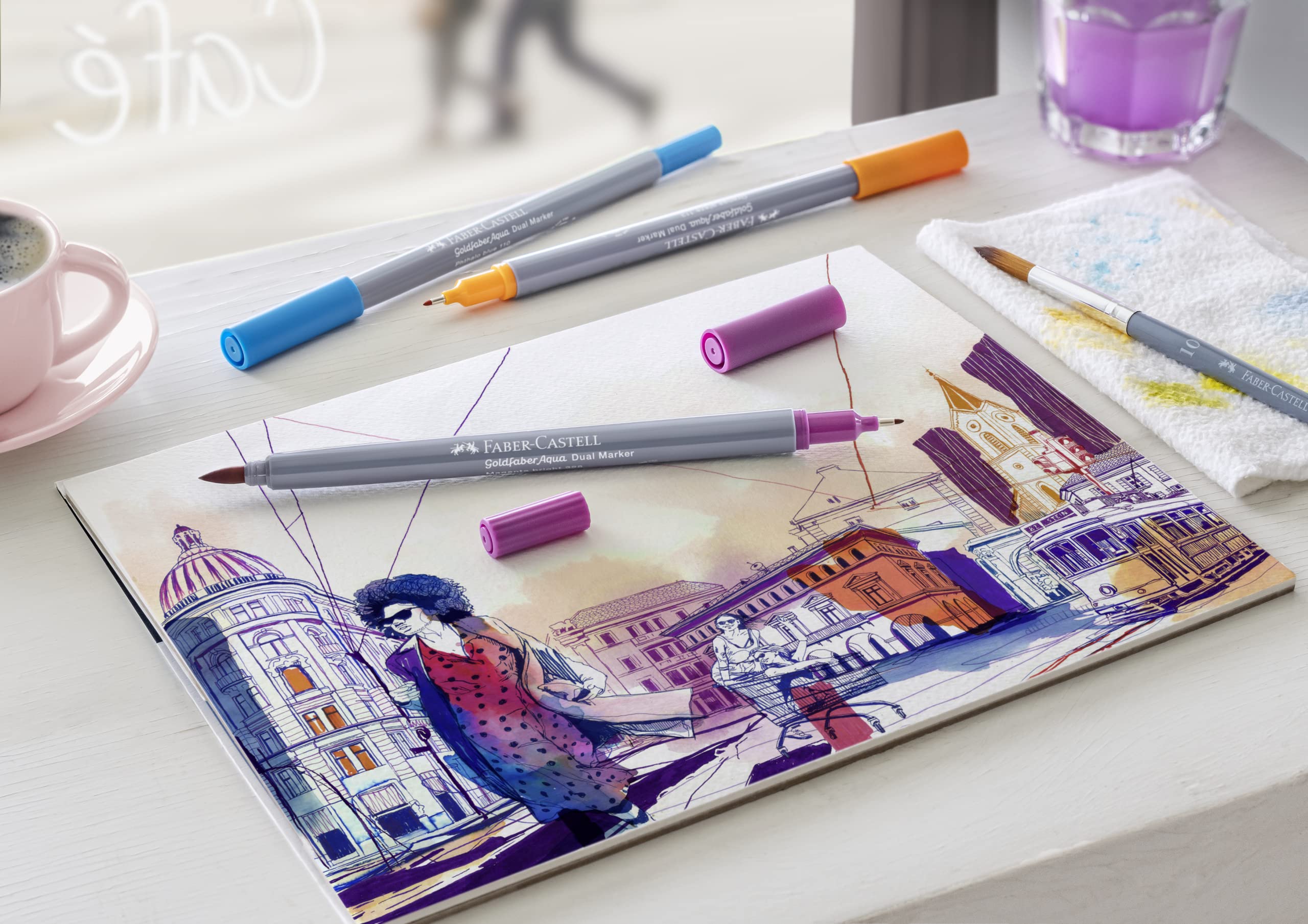 Faber-Castell - Goldfaber Aqua Dual Marker Candy shop 6x - Image 4