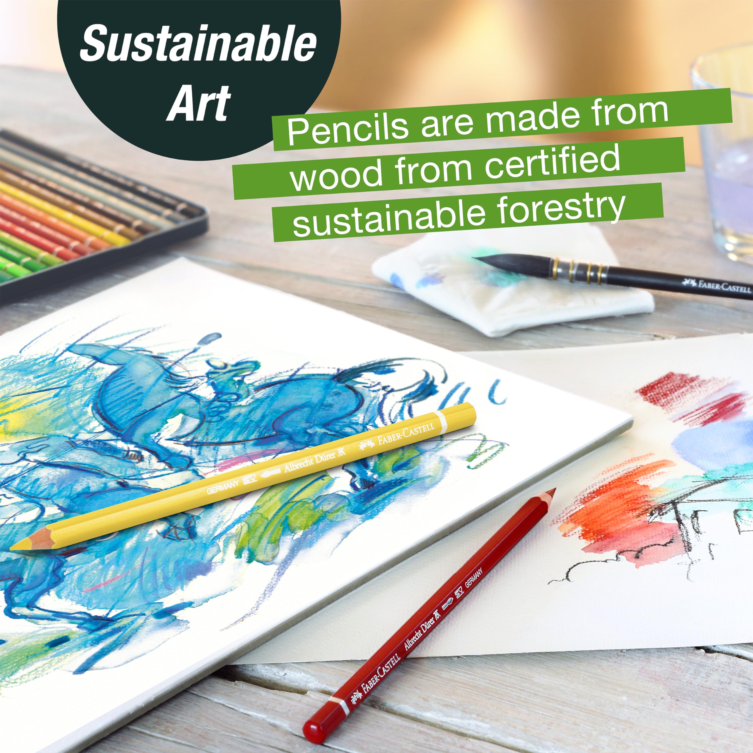 Faber-Castell Graphic Art Try It Box - Wet Mediums Set - Image 10