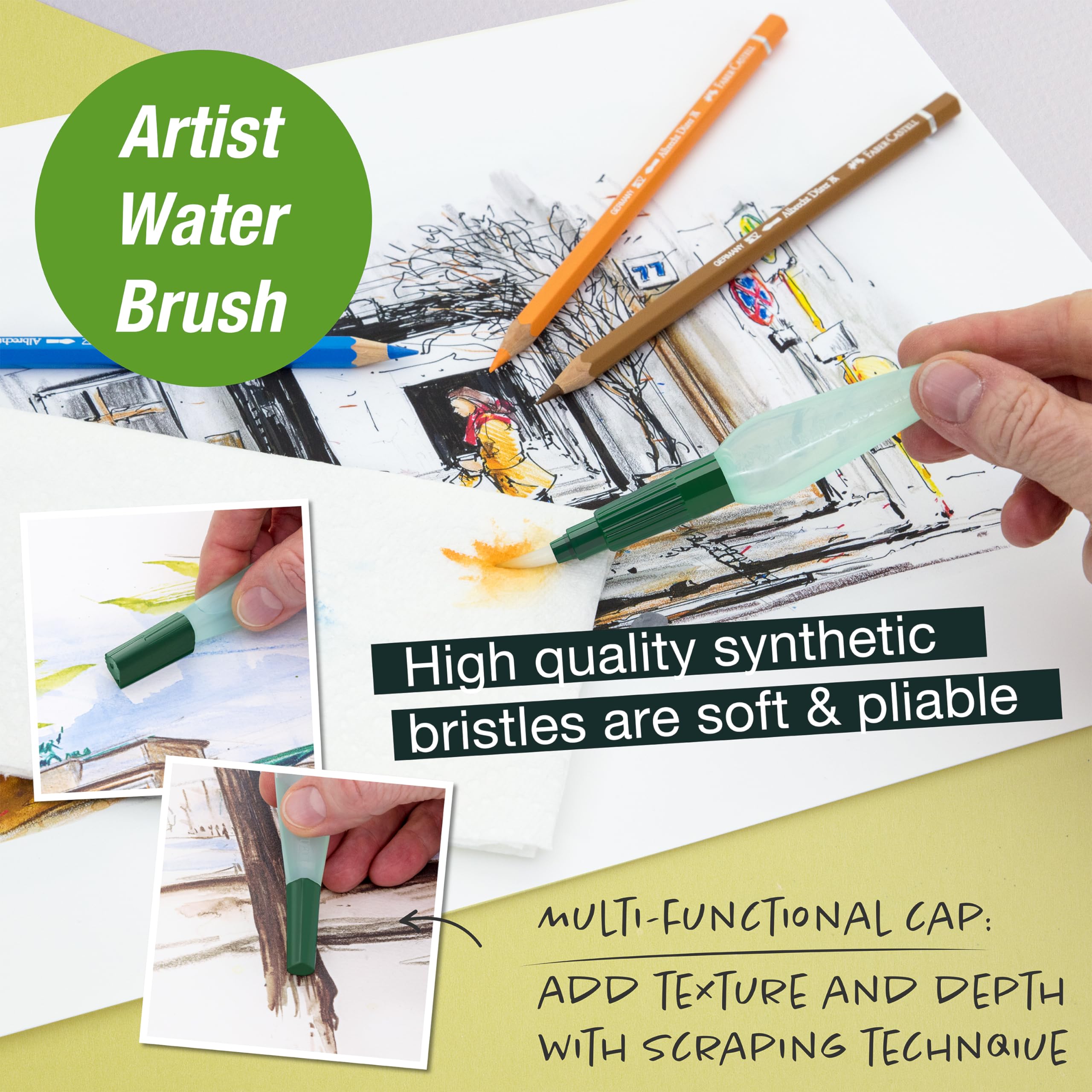 Faber-Castell Graphic Art Try It Box - Wet Mediums Set - Image 7
