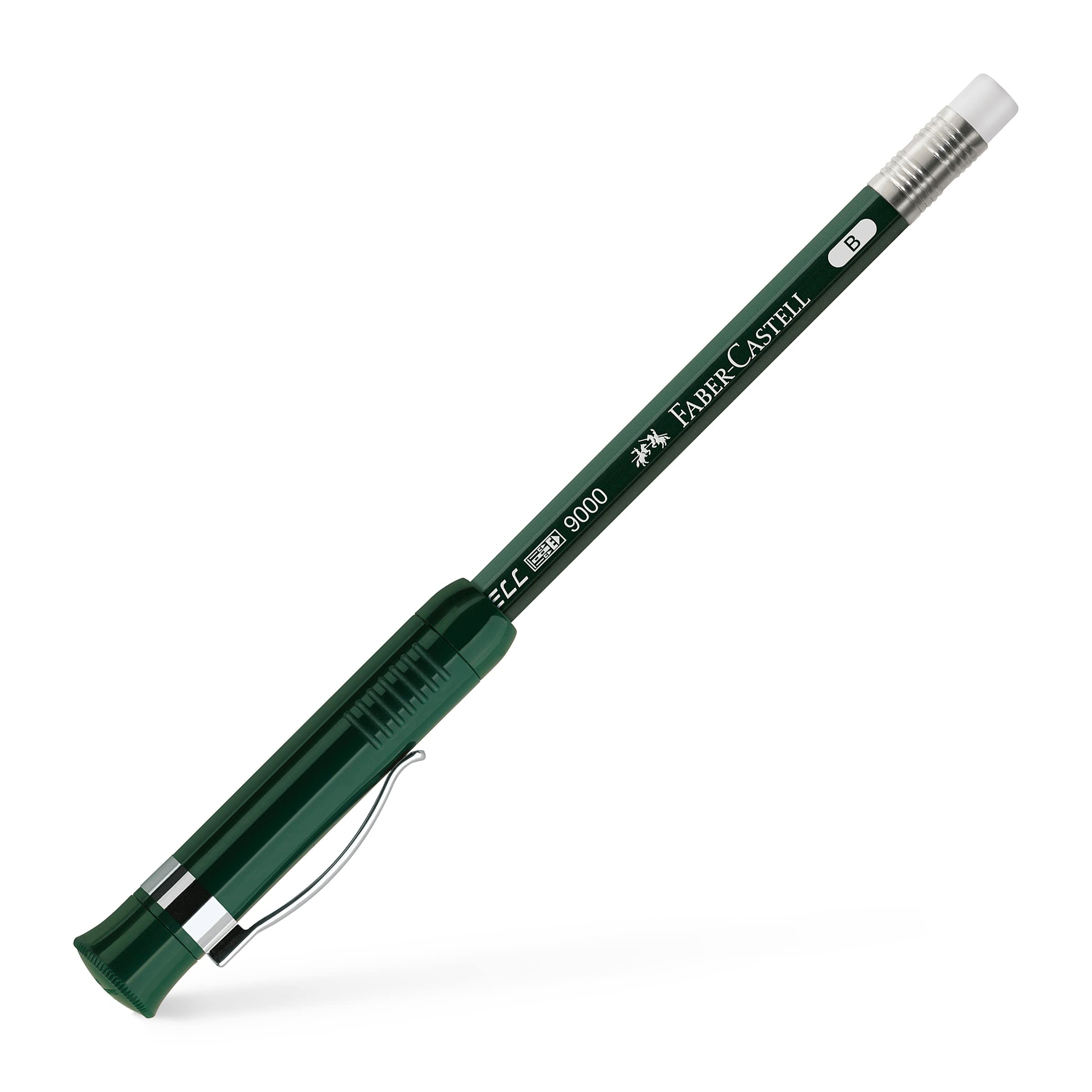 Faber-Castell Perfect Pencil Castell 9000 in Gift Box - #2 Pencil with Built-in Pencil Sharpener and Extender - Image 3
