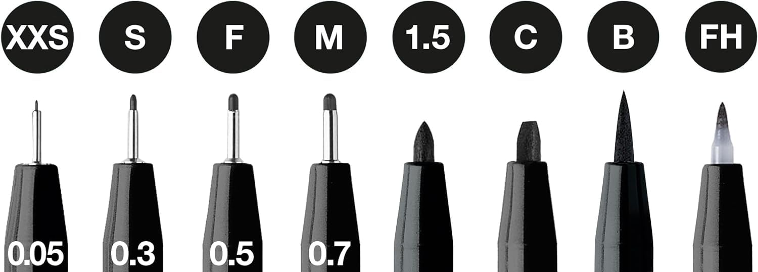 Faber Castell Pitt Black Ballpoint Pen, Black, Unisex - Image 3