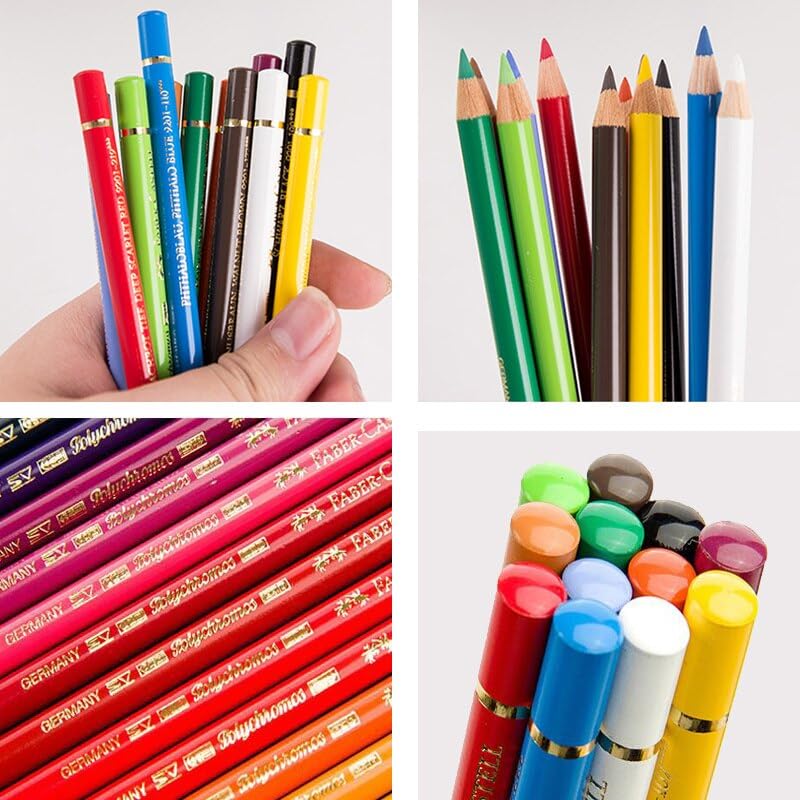 Faber-Castell Polychromos Artists' Color Pencils - Tin of 24 Colors - Premium Quality Artist Pencils - Image 5
