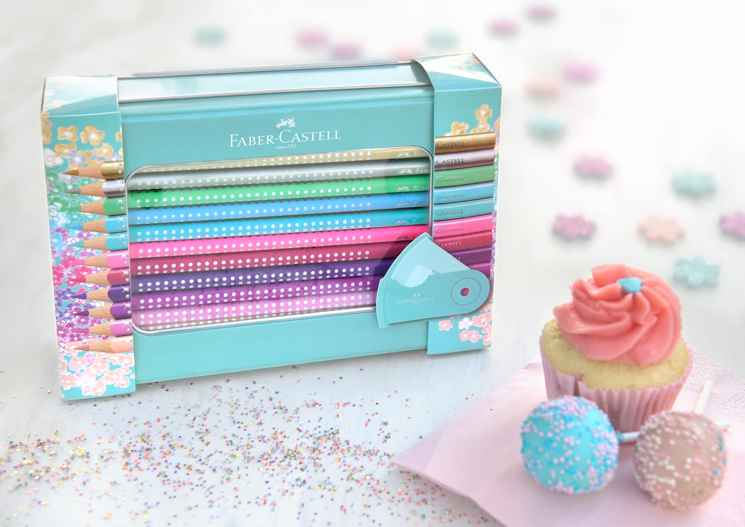 Faber-Castell Sparkle Colour Pencils - Set of 20 - Image 6