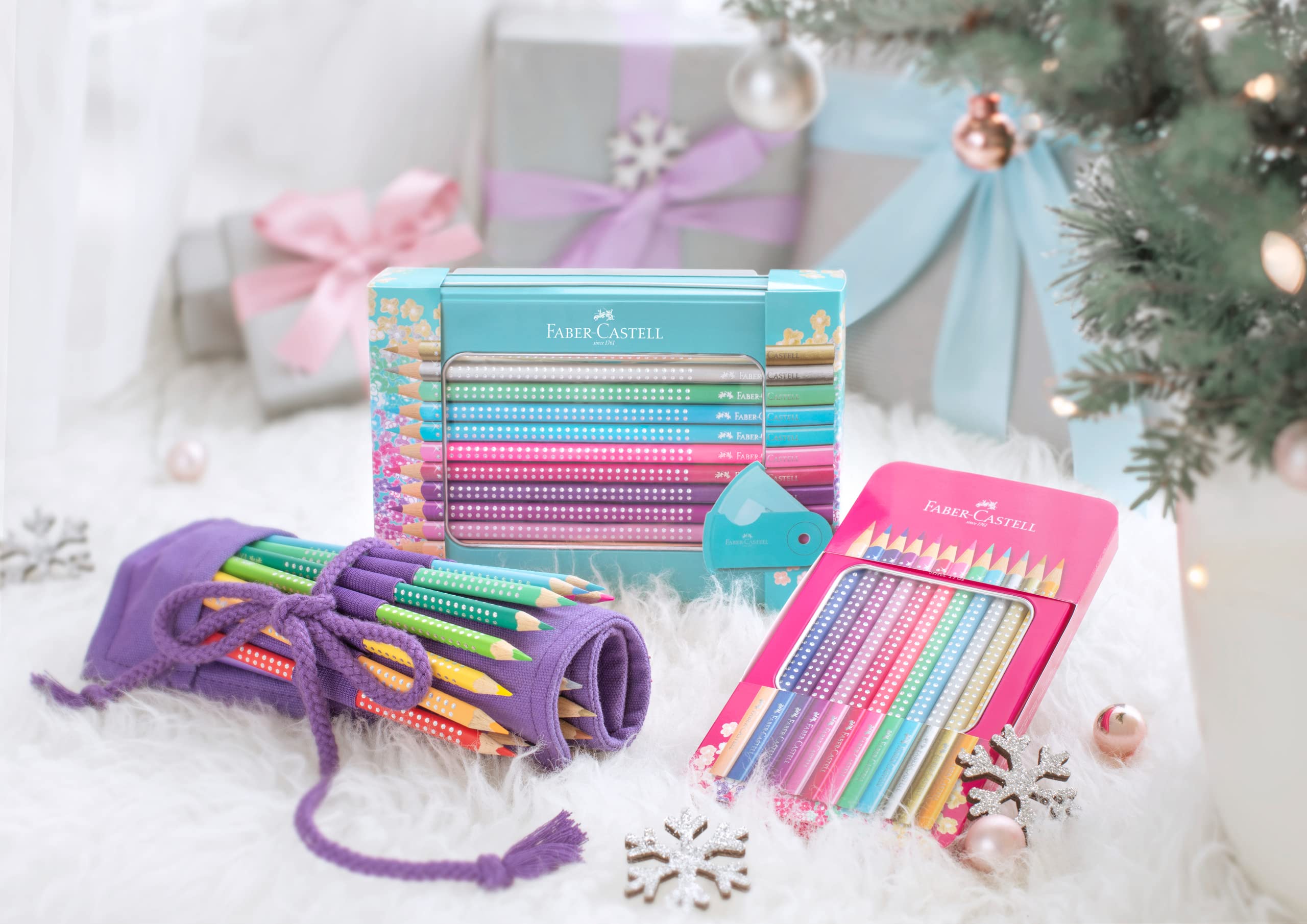 Faber-Castell Sparkle Colour Pencils - Set of 20 - Image 7